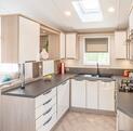 Atlas Image holiday home for sale at Arrow Bank Country Holidya Park, Eardisland, Hereford.  Kitchen photo