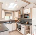Atlas Image holiday home for sale at Arrow Bank Country Holidya Park, Eardisland, Hereford. Kitchen photo