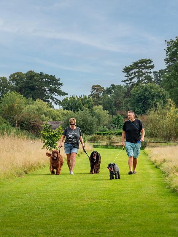 Dog friendly  caravan site in Herefordshire, Midlands, Heart of England