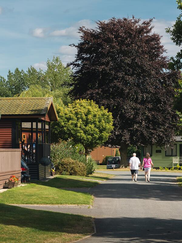 Self catering holiday lodges at Arrow Bank Herefordshire