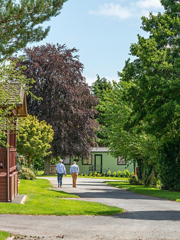 5 star riverside caravan site Herefordshire