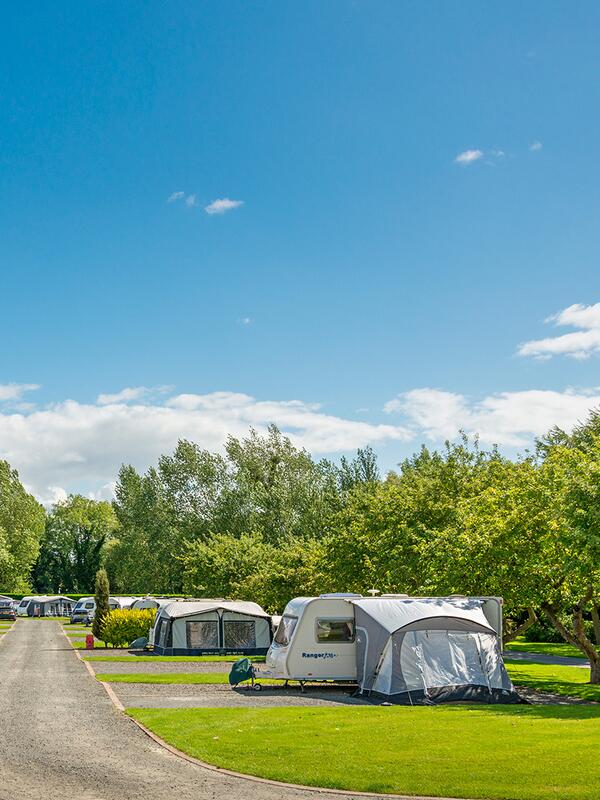 5 star touring caravan & camping site Herefordshire