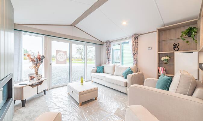 Atlas Image holiday home for sale at Arrow Bank Country Holidya Park, Eardisland, Hereford. 