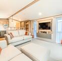 Regal Autograph caravan holiday home for Sale lake edge at Discover Parks - lounge photo