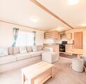 ABI Oakley caravan Holiday Home for sale on 5 star riverside holiday park. Lounge photo