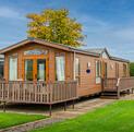 Pemberton Serena caravan holiday home for sale on 5 star caravan park. Plot photo