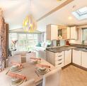 Atlas Image holiday home for sale at Arrow Bank Country Holiday Park, Eardisland, Hereford. Kitchen photo