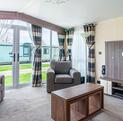 Regal Symphony holiday home for sale at Arrow Bank Country Holiday Park - lounge photo