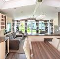 Regal Symphony holiday home for sale at Arrow Bank Country Holiday Park - living area photo